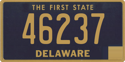 DE license plate 46237