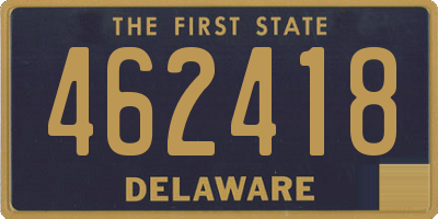 DE license plate 462418