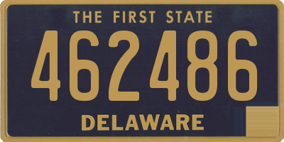 DE license plate 462486