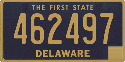 DE license plate 462497