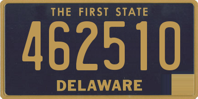 DE license plate 462510