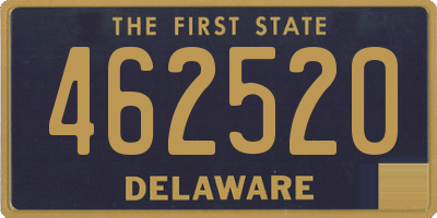 DE license plate 462520