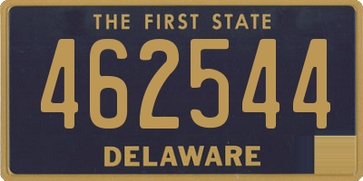 DE license plate 462544