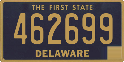 DE license plate 462699