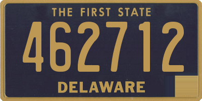 DE license plate 462712