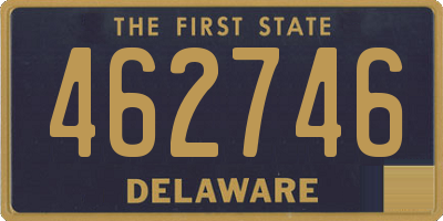 DE license plate 462746