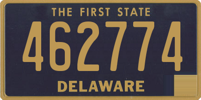 DE license plate 462774