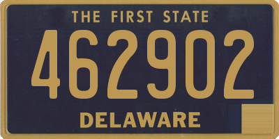 DE license plate 462902