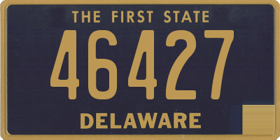 DE license plate 46427