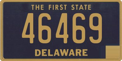 DE license plate 46469