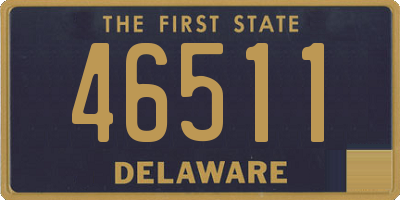 DE license plate 46511