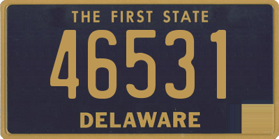 DE license plate 46531