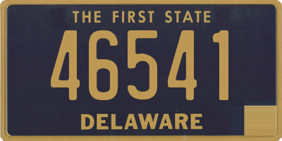 DE license plate 46541