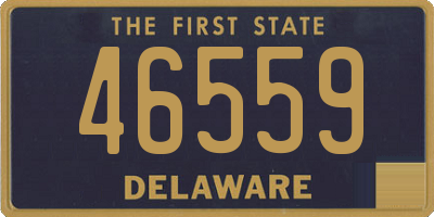 DE license plate 46559