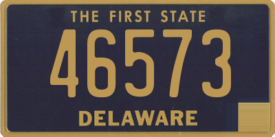 DE license plate 46573