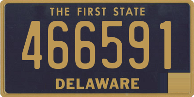 DE license plate 466591