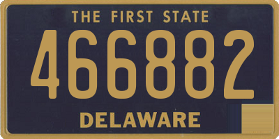 DE license plate 466882