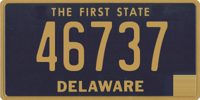 DE license plate 46737