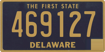 DE license plate 469127