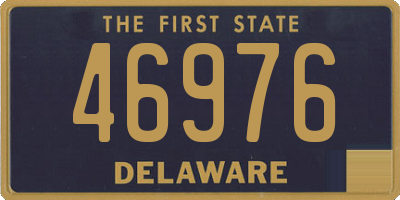 DE license plate 46976