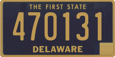 DE license plate 470131