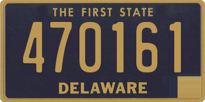 DE license plate 470161