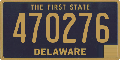 DE license plate 470276