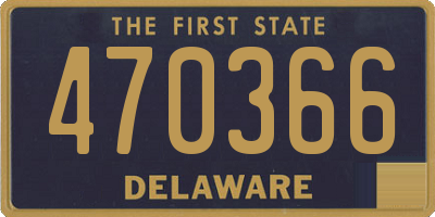 DE license plate 470366