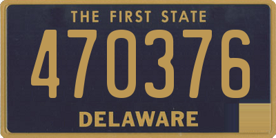 DE license plate 470376