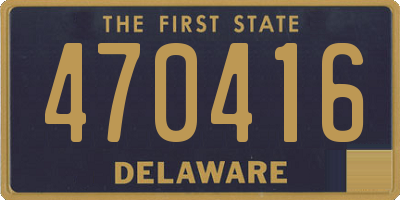DE license plate 470416