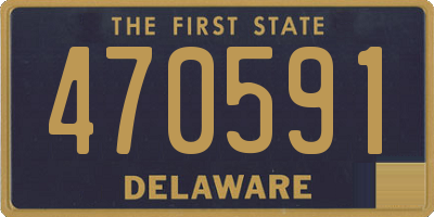 DE license plate 470591