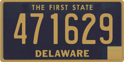 DE license plate 471629