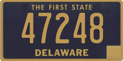 DE license plate 47248