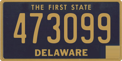 DE license plate 473099