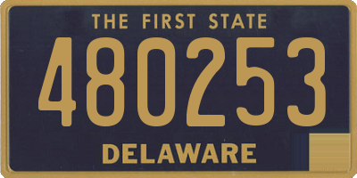 DE license plate 480253