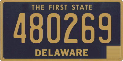 DE license plate 480269
