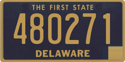 DE license plate 480271