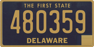 DE license plate 480359