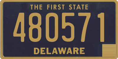 DE license plate 480571