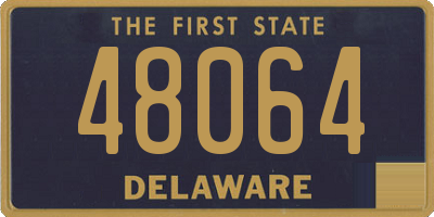 DE license plate 48064