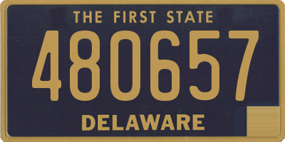 DE license plate 480657
