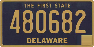 DE license plate 480682