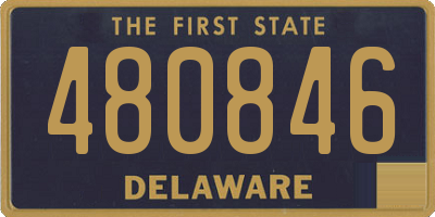 DE license plate 480846