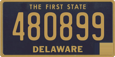 DE license plate 480899