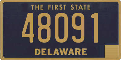 DE license plate 48091