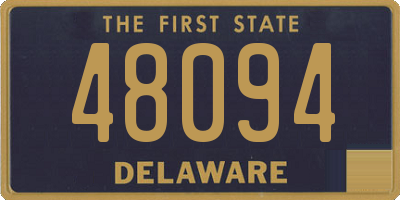 DE license plate 48094