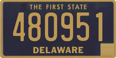 DE license plate 480951