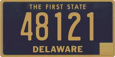 DE license plate 48121