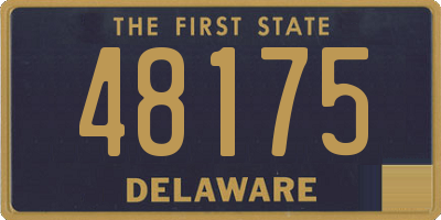 DE license plate 48175
