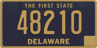 DE license plate 48210